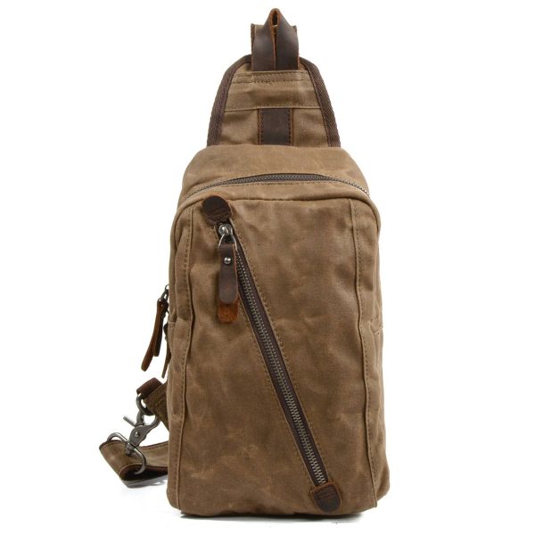 Canvas Ventilate Cross-body Backpack - Image 2