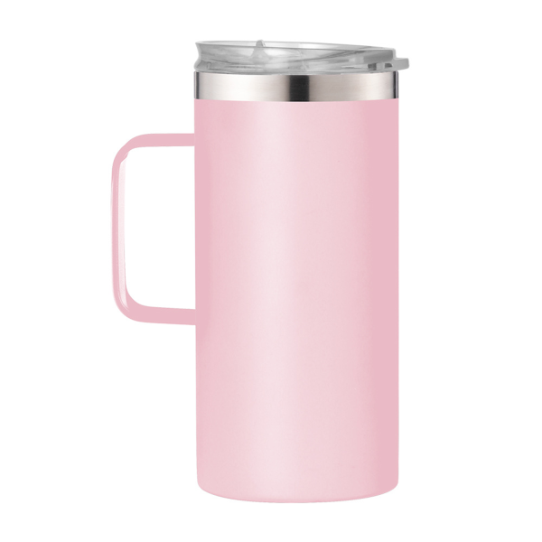 15Oz Insulated Travel Mug With Handle - Image 3