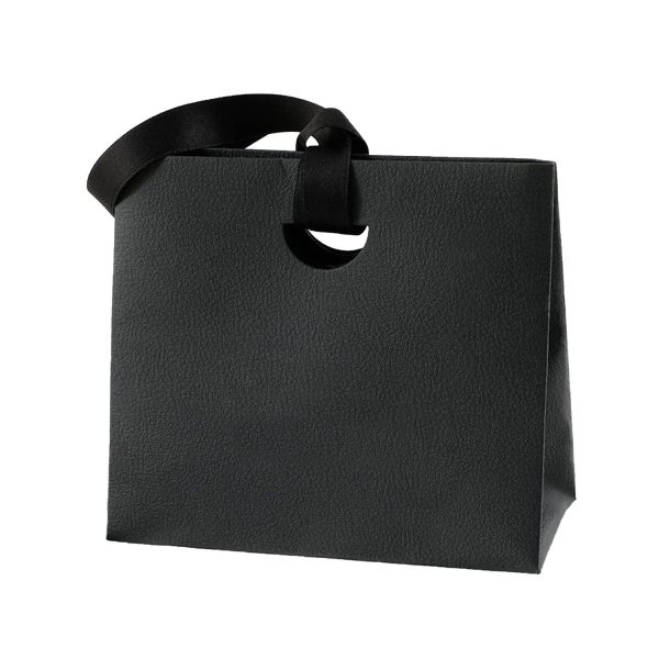 Colorful Paper Gift Tote Bags W/ Handheld Ribbon - Image 4