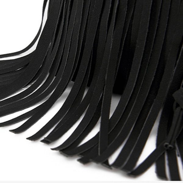 Tassel PU Leather Backpack for Women - Image 5
