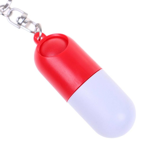Portable Mini Pill Box Keychain - Image 2
