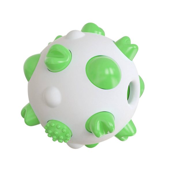 Rubber Spherical Chewing Resistant Dog Molar Stick Toy