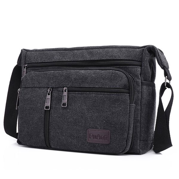 Multi layer canvas bag - Image 4