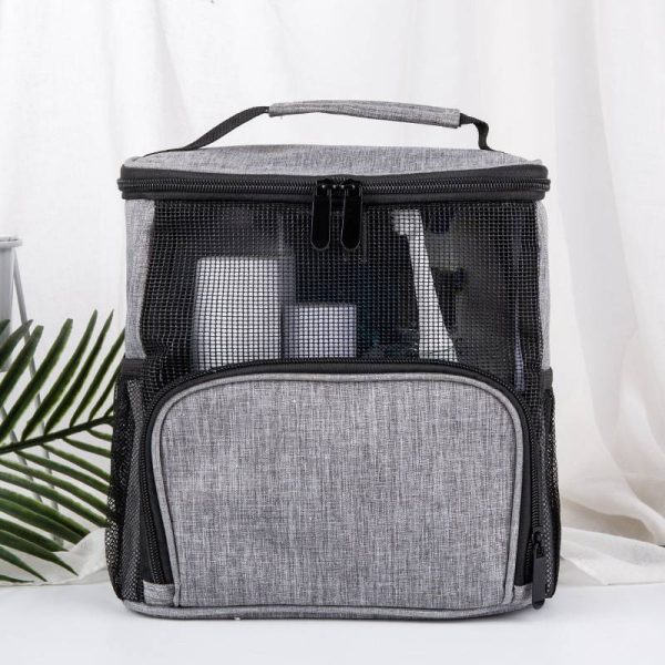 Foldable Mesh Water Resistant Makeup Bag - Image 2