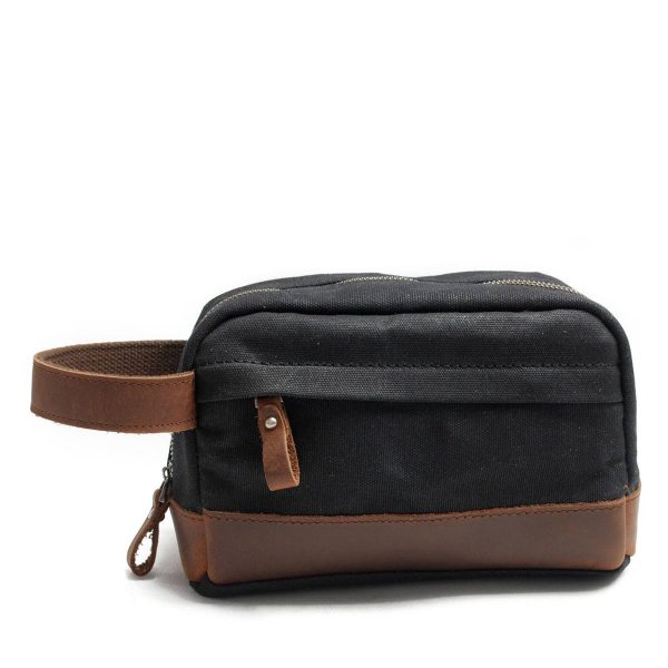 Canvas Travel Water-resistant Toilet Bag - Image 2