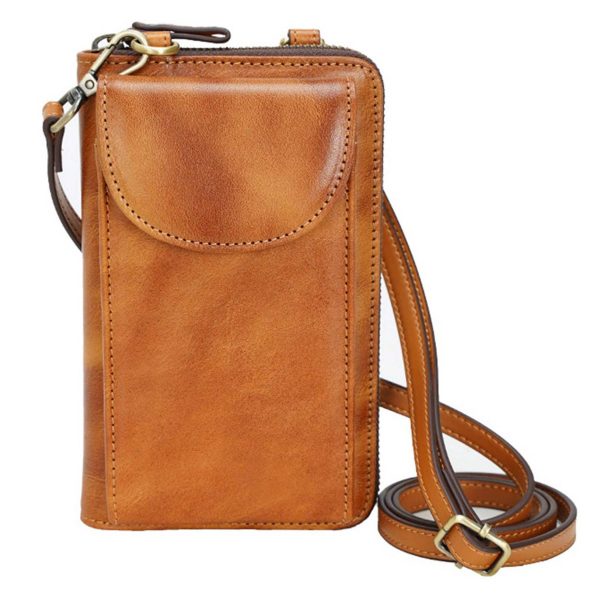 PU buckle zipper multifunctional shoulder bag - Image 3