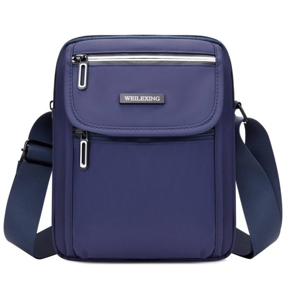 Small Men's Crossbody Waterproof Messenger Bag Purse - Image 2
