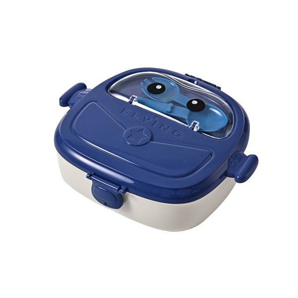 Portable Children's Plastic Lunchbox - Image 2
