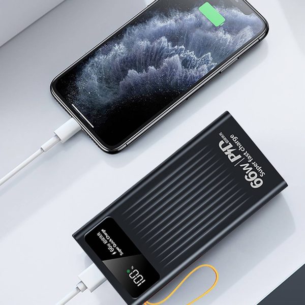 66W Portable Fast Charging Power Bank W/ Light - Image 6