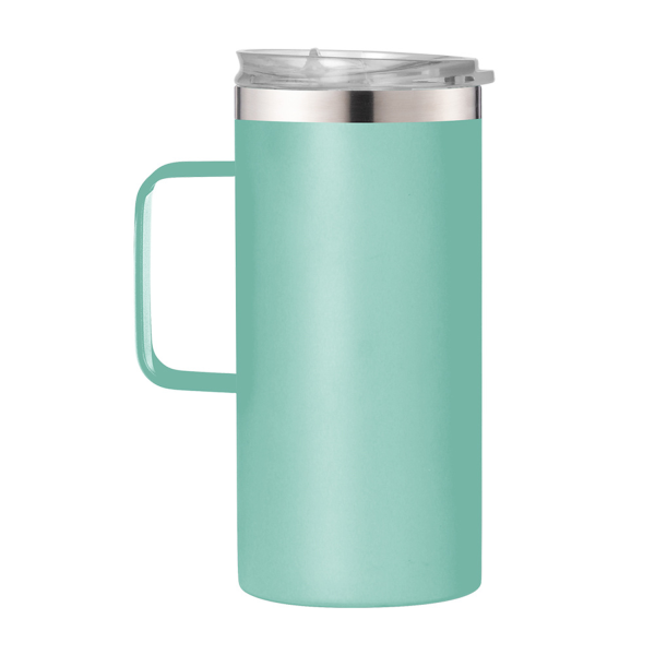 15Oz Insulated Travel Mug With Handle - Image 2
