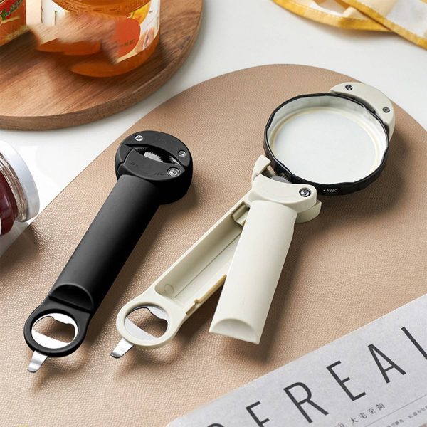 Polypropylene Multi-function magnetic bottle opener