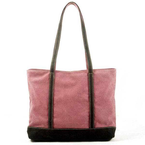 Multicolor Canvas Water-resistant Tote Bag - Image 6