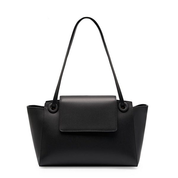 Genuine Leather large-capacity shoulder tote bag - Image 2