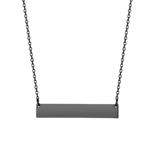 Steel Stainless Bar Necklace