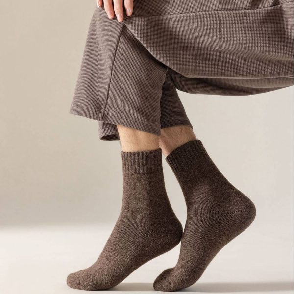 Unisex Winter Warm Sweat-Absorbing Wool Socks - Image 6