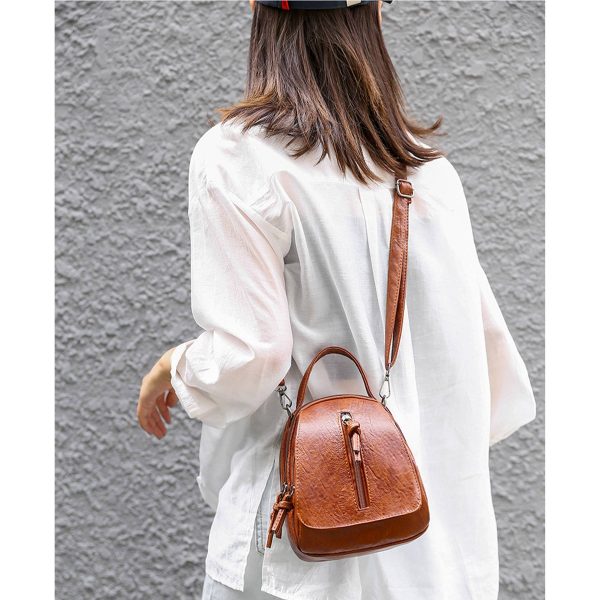 PU Leather cross-body shoulder bag - Image 3