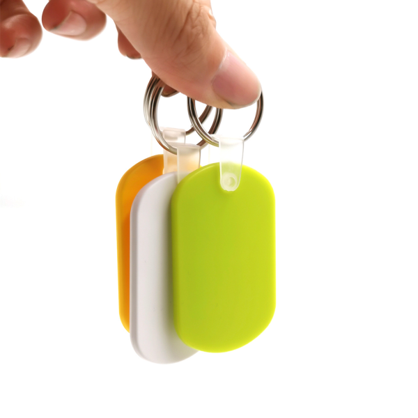 Custom Oval Shaped Keychain - Image 2