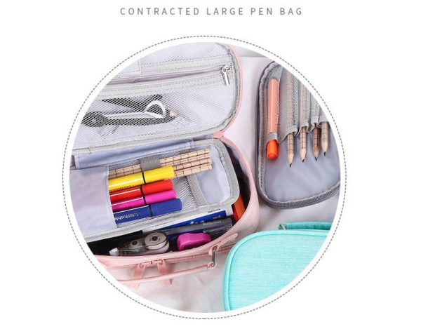 Canvas Pencil Case Bag - Image 6
