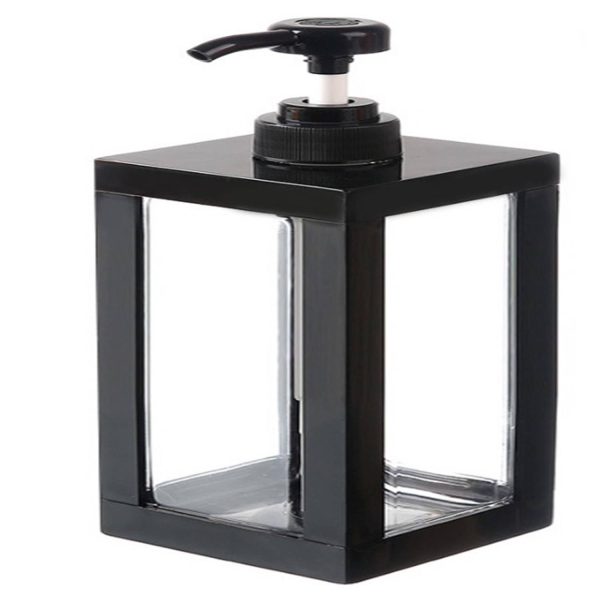 16oz Square pump bottle dispenser - Image 2