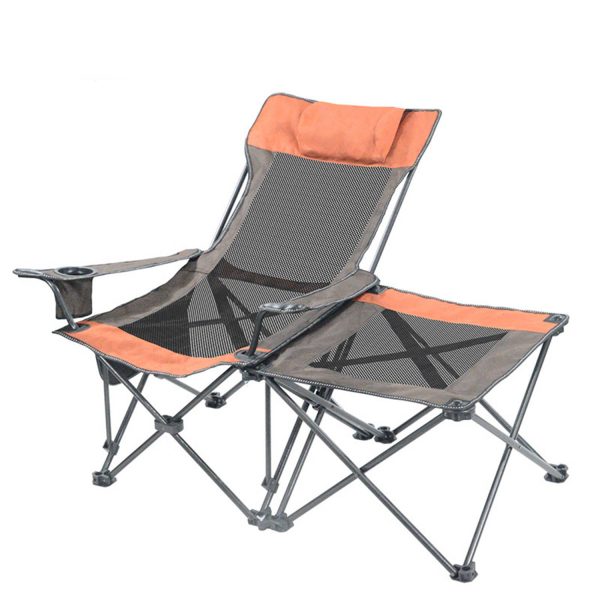 Multifunction Outdoor Folding Sleep Deck Chair - Image 2