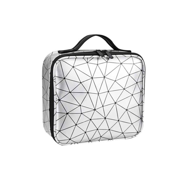 Large Capacity Multi-Compartment Oxford Makeup Bag - Image 5