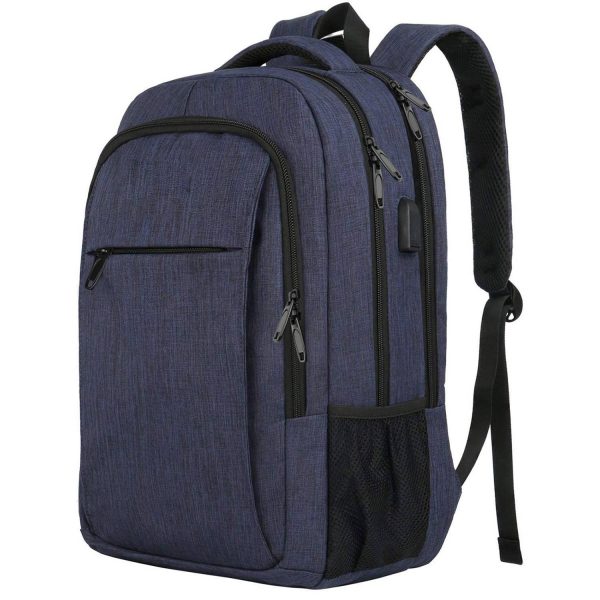 Business Anti Theft Laptop Backpack with USB Charging Port - Image 4