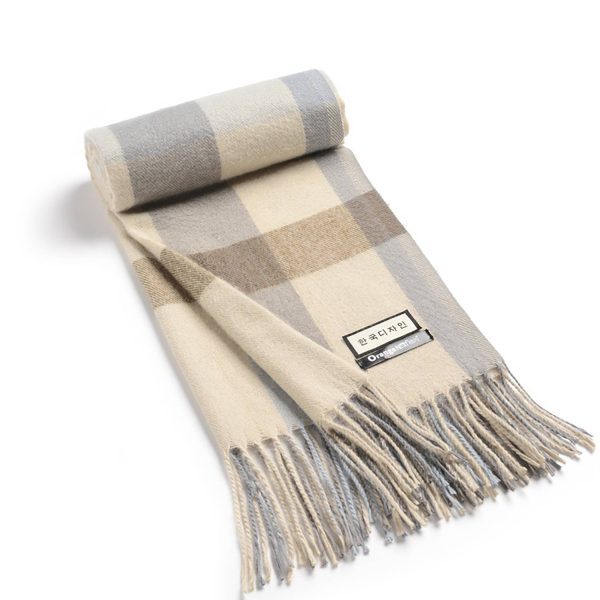 Winter Fashion Warm Plaid Scarf - Image 5