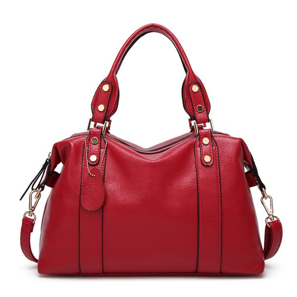 PU Purse with Handle Shoulder Tote Bag