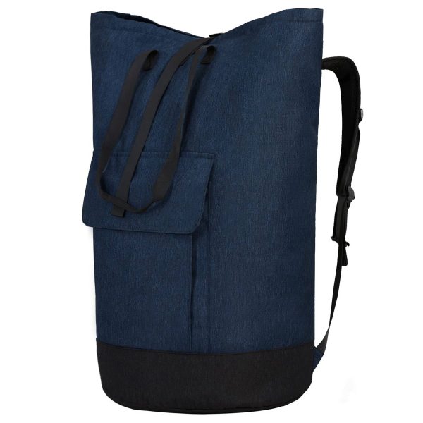 Polyester Heavy Duty Laundry Backpack - Image 3