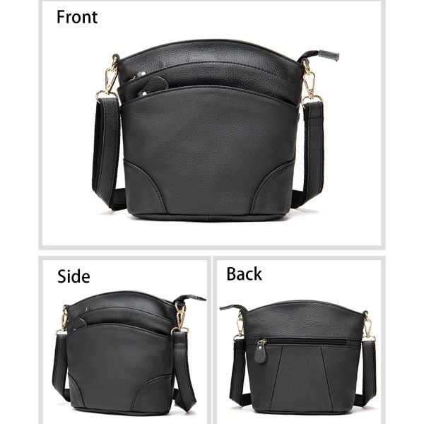 Genuine Leather Vintage Crossbody Shoulder HandBags - Image 6
