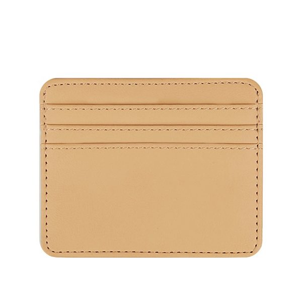 PU Leather Slim Card Wallet - Image 5