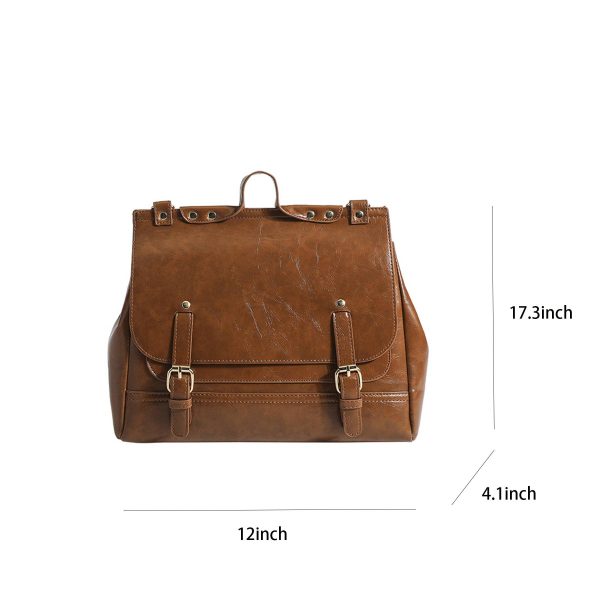 PU Waterproof Bag Travel Backpack Fashion Designer - Image 4