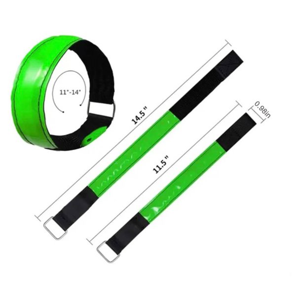 Battery Powered LED Slap Band Safety Armband Adjustable - Image 5