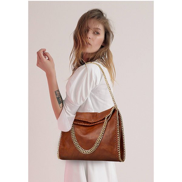 PU Chain minimalist cross-body Tote bag - Image 5