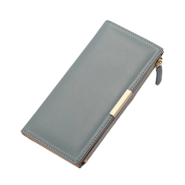 Women RFID Blocking PU Leather Wallet Multiple card slots - Image 2
