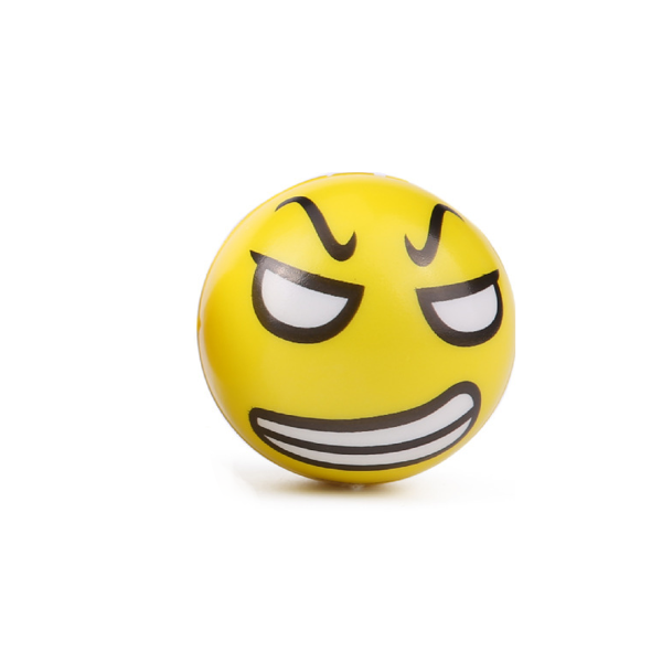 Children's PU Soft Emoji Stress Relief Squeeze Ball - Image 4