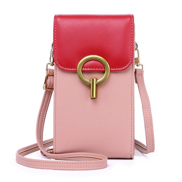 PU Cross Body Cell Phone Purse - Image 3