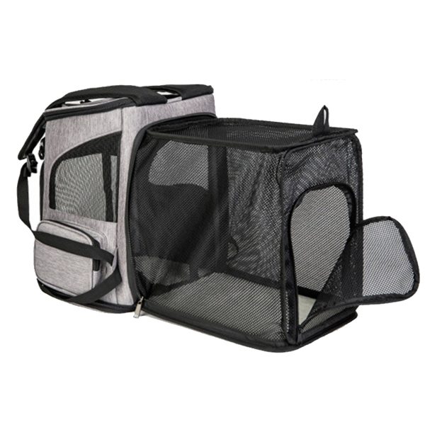 oxford Pet Carrier Backpack for Small Cats and Dog - Image 3
