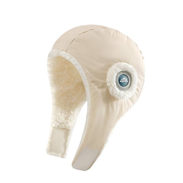 Winter Windproof Down Puffer Hat