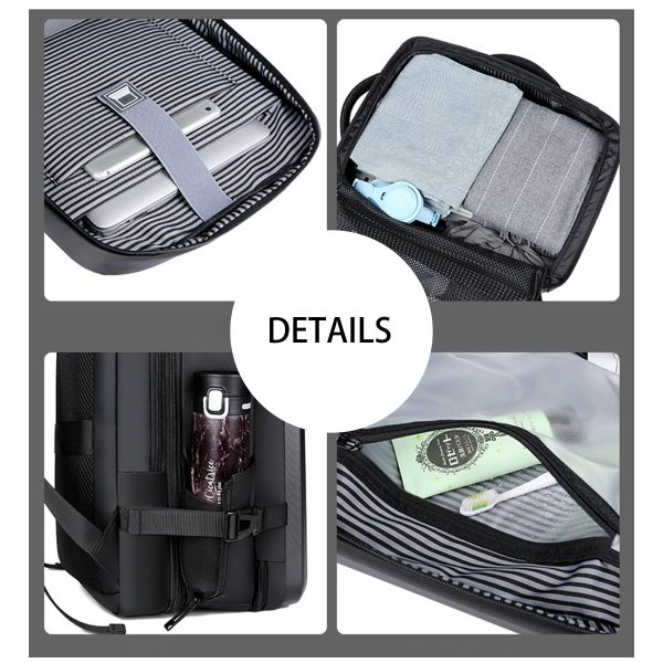 Eva Large capacity hard shell laptop backpack - Image 5
