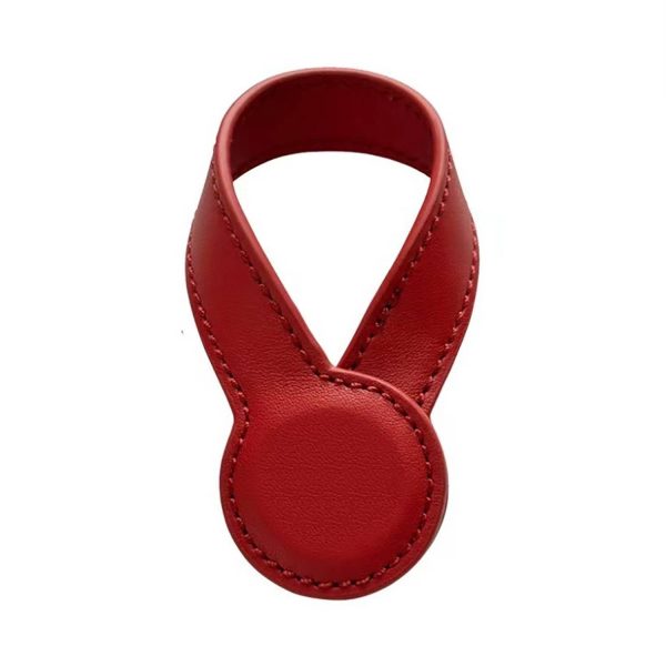 Stylish Portable Magnetic Pu Leather Hat Clip - Image 3