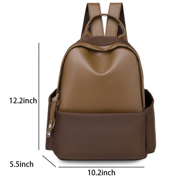 Ladies PU Leather Backpack - Image 4
