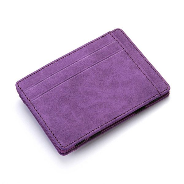 PU Creative Magic Flip Wallet with Anti-Magnetic Function - Image 2