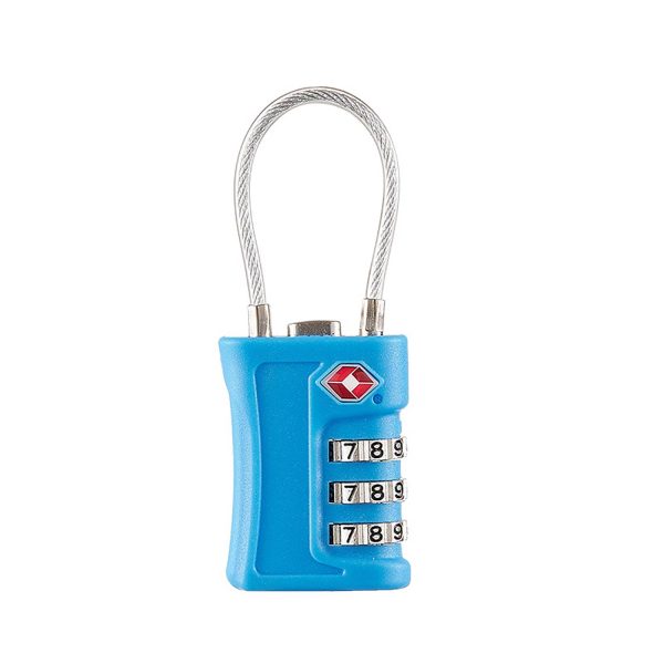 Tsa-Certified Steel Cable Combination Lock - Image 3