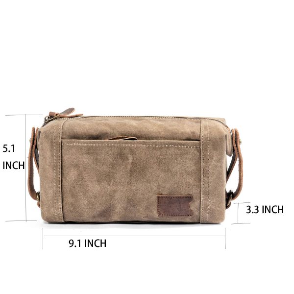 Canvas Toilet Portable Travel Small Bag - Image 7