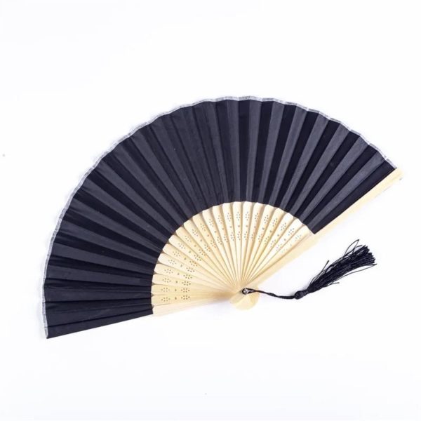 Nylon Handheld Folding Fan - Image 4