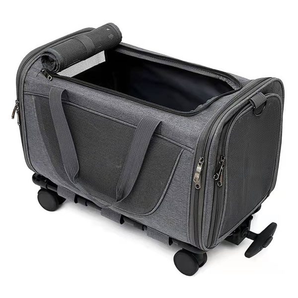 Oxford Pet Trolley Case Mesh Bag - Image 4