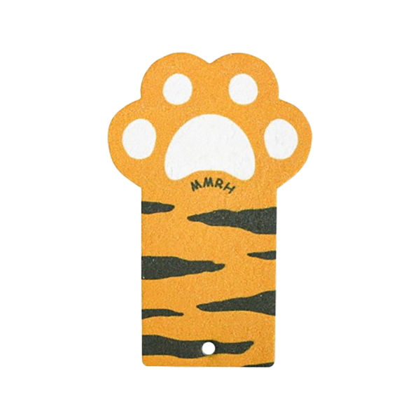 Oil-Removing Cartoon Cat Paw Dish Sponge with Hanging String