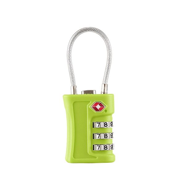Tsa-Certified Steel Cable Combination Lock - Image 5