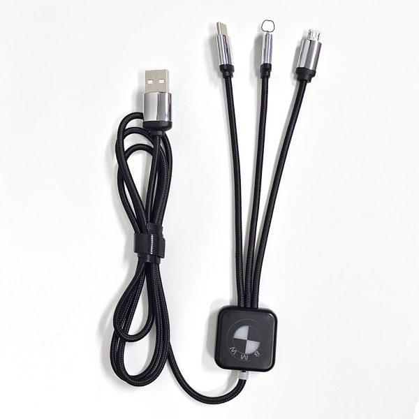 Luminous Logo 3 in 1 Data Cable - Image 2